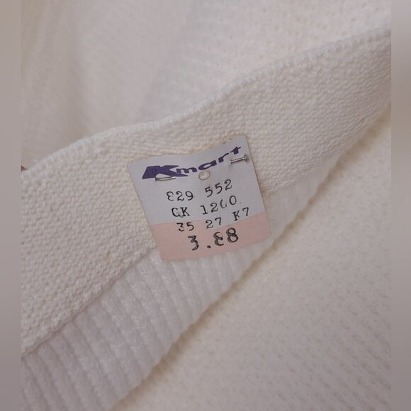 NWT Vintage 80s 90s Men's Waffle Knit Long John's Made in Canada Large 34-37" - Picture 7 of 12